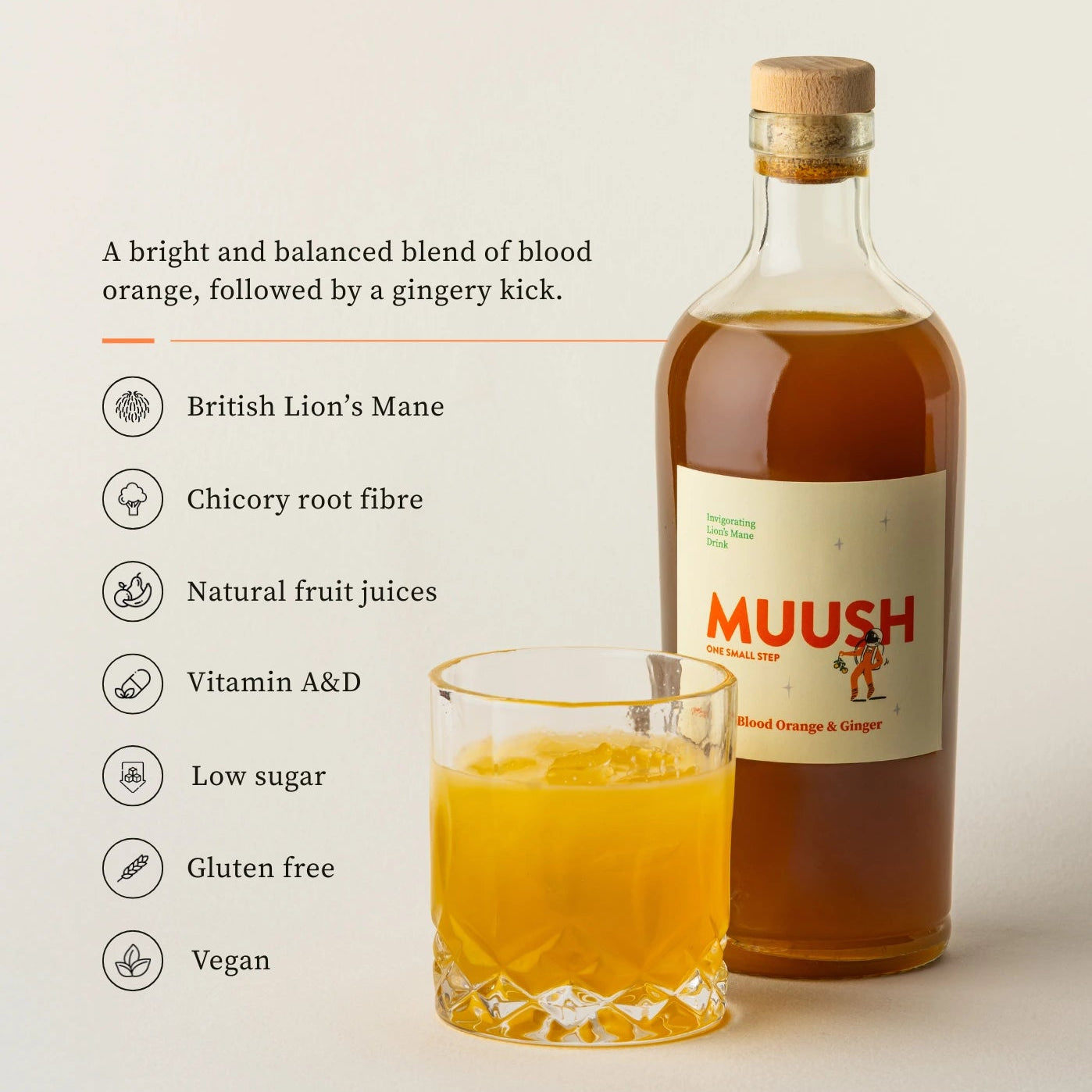 BLOOD ORANGE & GINGER ELIXIR