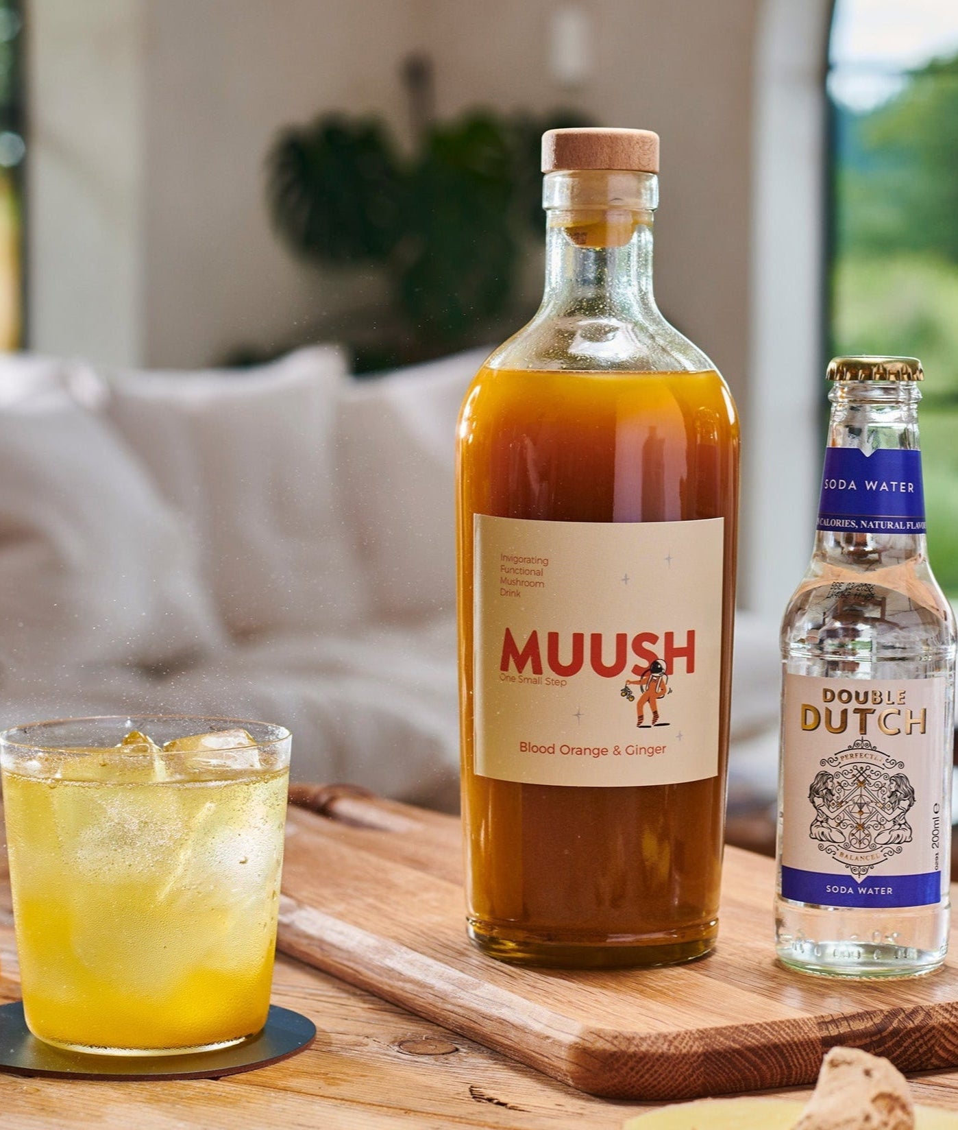 ELIXIR BLOOD ORANGE & GINGER (70CL) – MUUSH