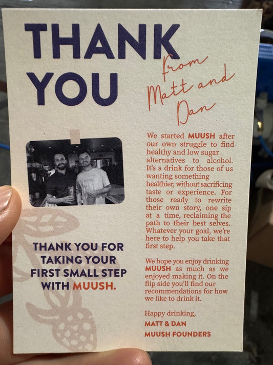 THANK YOU Leaflet