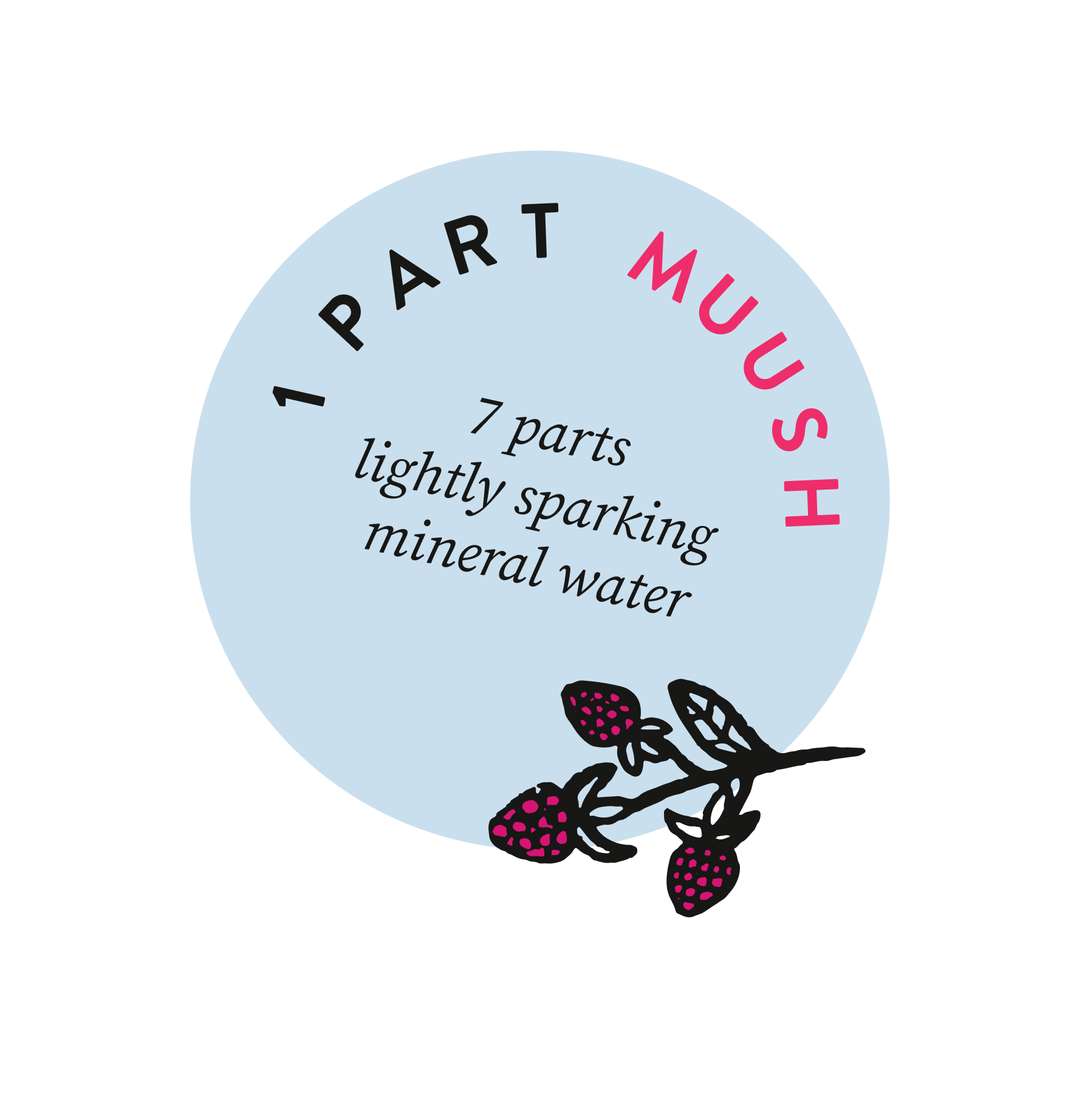 1 Part Muush Badge